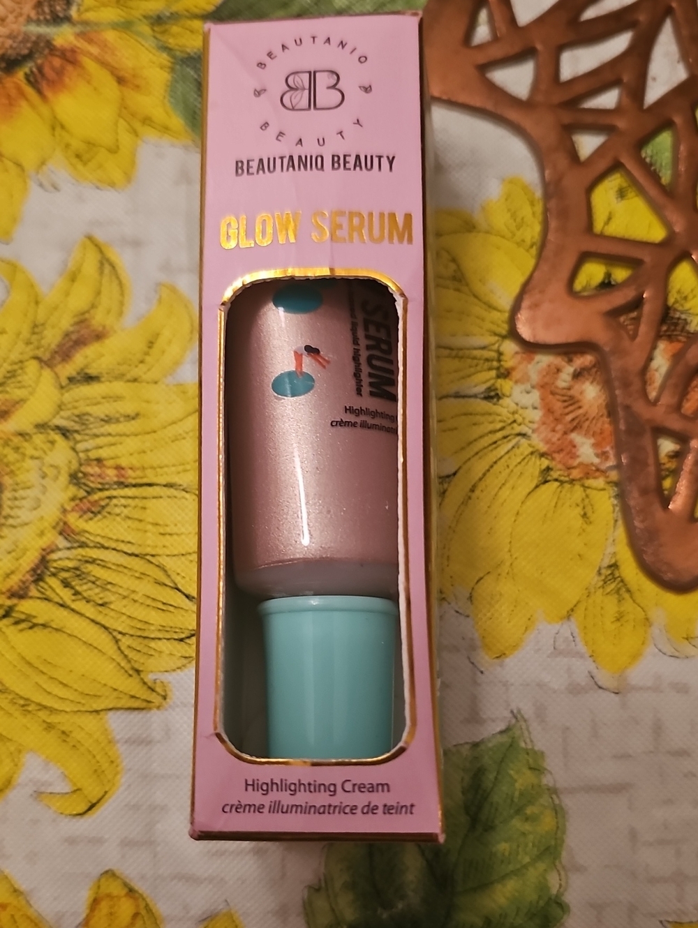 Beautanio Beauty Glow Serum Highlighting Cream - Pink